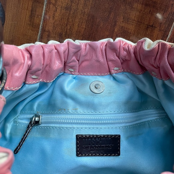 Vintage MOSCHINO Polka Dot Bag 💜💙💛 - Picture 4 of 11